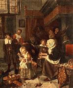 Jan Steen, The Feast of St. Nicholas